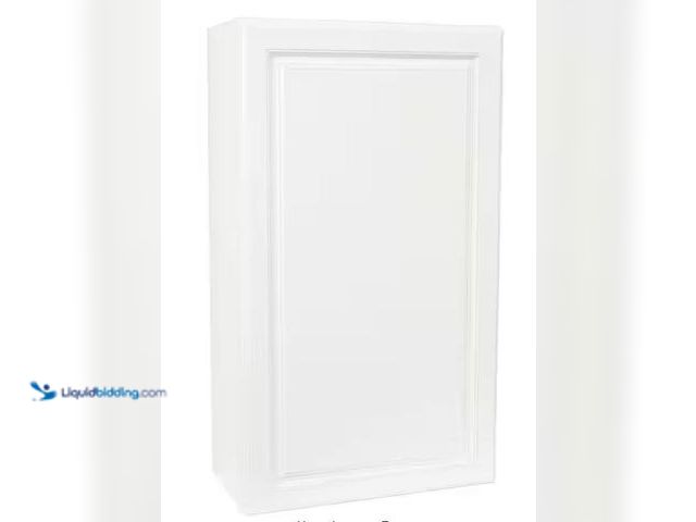 Lot 49-5486863 - Hampton Bay
Hampton 24 in. W x 12 in. D x 42 in. H Assembled Wall Cabinet in Satin White Internet #...