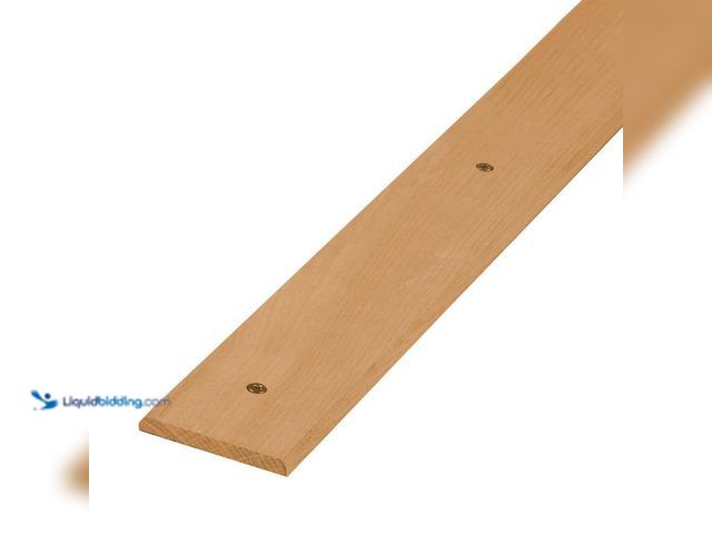 Lot 49-5484861 - M-D Building Products
2-1/2 in. x 72 in. Unfinished Hardwood Transition Strip Seam Binder w/ Screws...