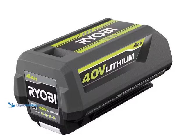 Lot 49-5552050 - RYOBI
40V Lithium-Ion 4.0 Ah Battery. Model # OP4040A1. Used with scuffs and scratches. Powers on