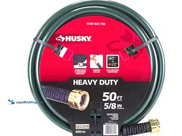 Lot 49-5542475 - Husky
5/8 in. x 50 ft. Heavy-Duty Hose, Unused