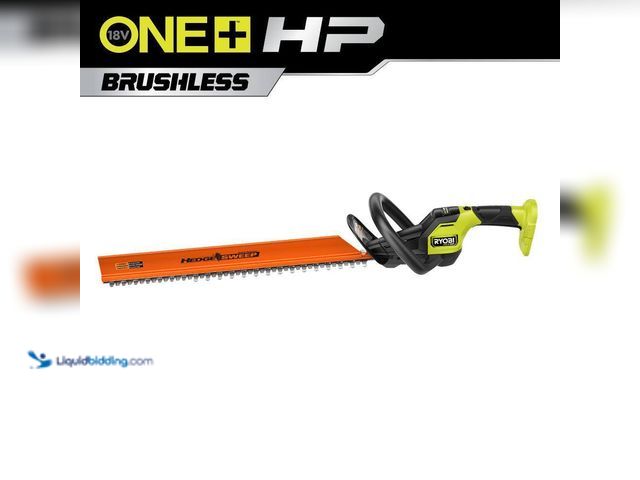 Lot 49-5405711 - RYOBI
ONE+ HP 18V Brushless 24 in. Cordless Battery Hedge Trimmer (Tool Only) Used