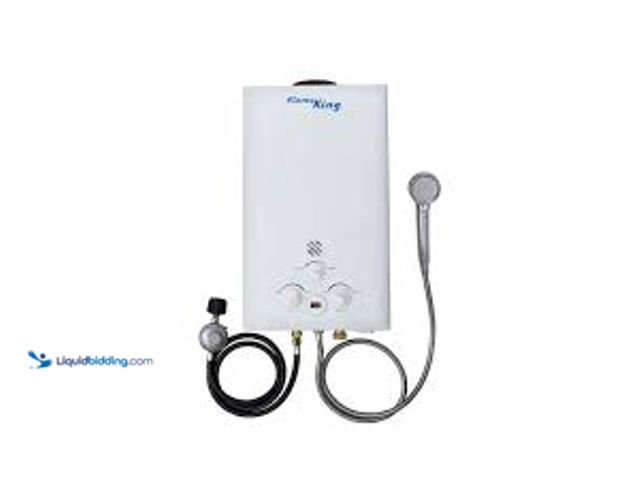 Lot 49-5407253 - Flame King 10L 2.64GPM Hot Water Heater Propane Gas Instant Tankless Boiler Shower with Regulator ho...