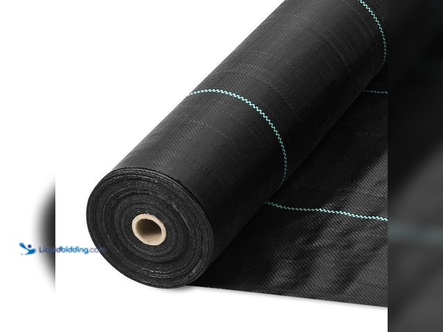 Lot 49-3531004 - SVOPES
13 x 108 ft. Premium Heavy Duty Weed Barrier Fabric, 5 oz. Woven Geotextile, High Permeabili...