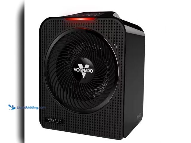 Lot 49-1516512 - Vornado Forced Air Velocity 5 Whole Room 1500-Watt 5118 BTU Electric Space Fan Electric Heater Furna...