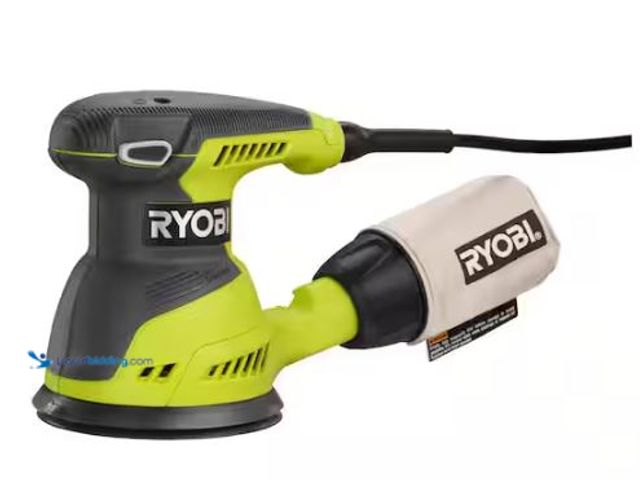 Lot 49-1514888 - RYOBI 2.6 Amp Corded 5 in. Random Orbital Sander Model # RS290G, New  Ref#HD0725