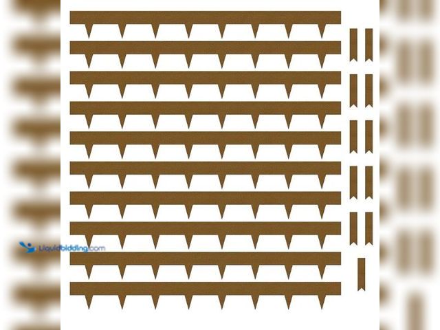 Lot 49-1549153 - Worth Garden 10-Pack Corten Steel Landscape Lawn Edging - 4.5in H Rust Patina Finish Bendable Metal ...