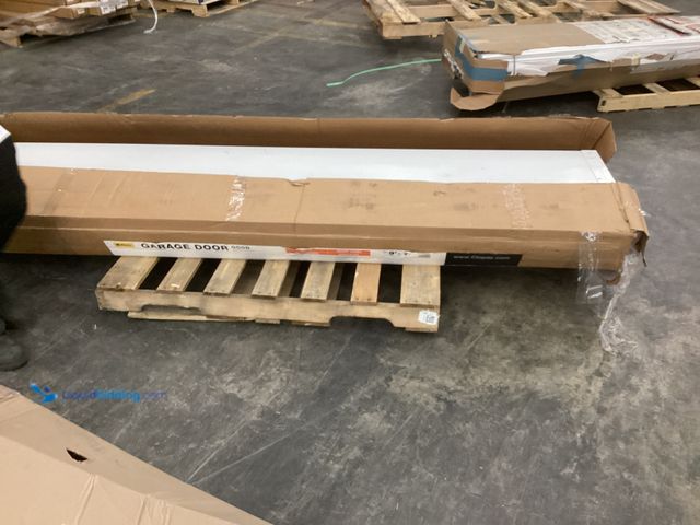 Lot 49-5486449 - Clopay 3 Layer Insulated Garage Door (White) Item is unused with scuffs
