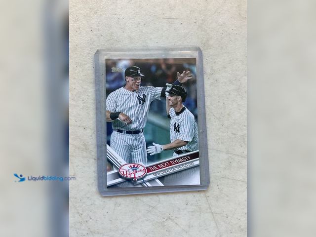 Lot 49-1977850 - Other 2017 TOPPS AARON JUDGE ROOKIE BASEBALL CARD #COINS0723