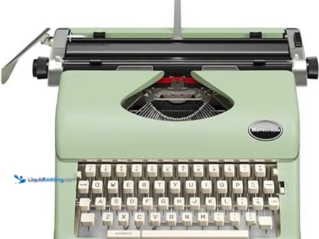 Lot 49-1622871 - Maplefield Manual Typewriter - Old Fashioned Style & Office Decor & Stationery - Accepts Standard 8 ...