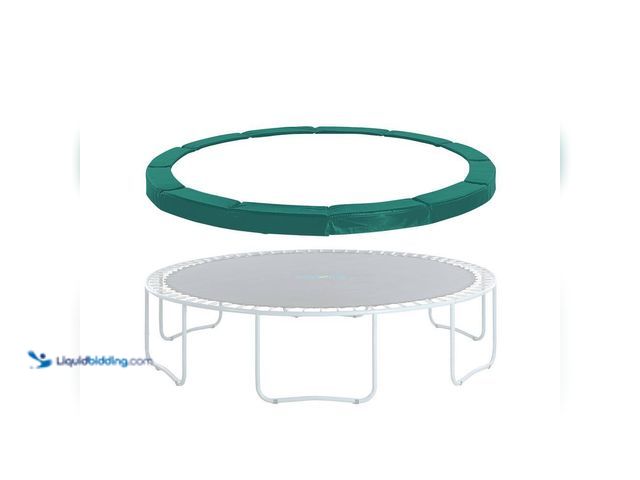 Lot 49-5410547 - Upper Bounce Trampoline Replacement Super Spring Cover - Safety Pad, Fits 10 ft. Round Trampoline Fr...