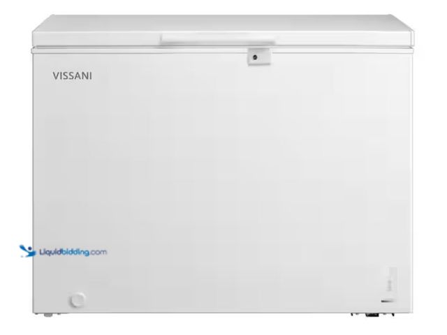 Lot 49-2005540 - Vissani 8.8 cu. ft. Manual Defrost Convertible Garage Ready Chest Freezer in White, Powered by Hubsp...