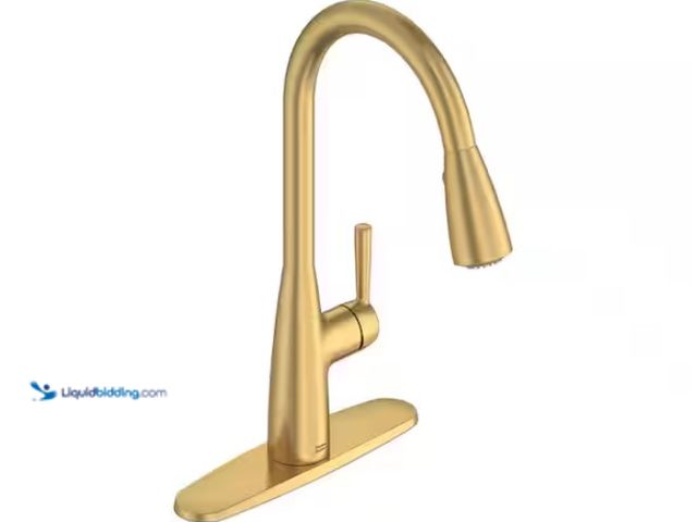 Lot 49-1567649 - American Standard Fairbury Single Handle Pull Down Sprayer Kitchen Faucet with Advanced Spray, Pull ...