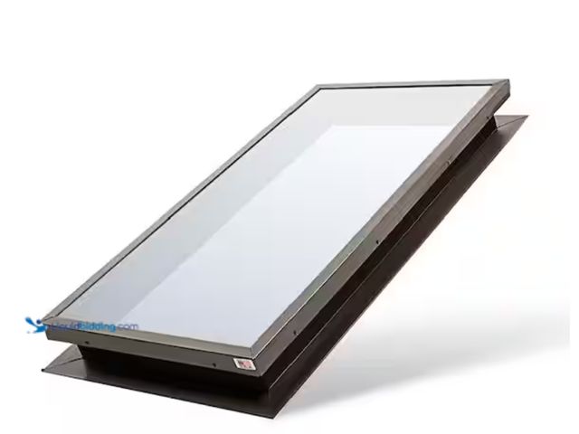 Lot 49-2000049 - SOLAR Industries, Inc. 22 1/4 in x 46 1/4 in. Fixed Self Flashing Skylight with Dual Pane Tempered H...