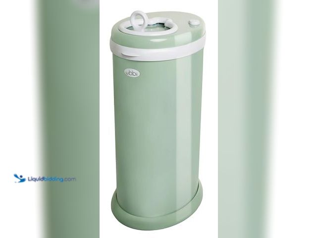 Lot 49-5408669 - Ubbi Steel Diaper Pail, Odor Locking, No Special Bag Required, Award-Winning, Registry Must-Have, Sa...