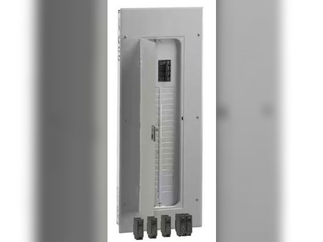Lot 49-5436226 - GE 200 Amp 40-Space 80-Circuit Main Breaker Indoor Load Center Contractor Load Center and Breaker Ki...