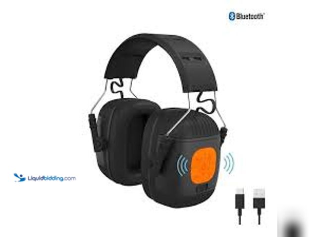 Lot 49-5415351 - Tzumi SoundGuards Over Ear Jobsite Hearing Protection Headphones. Model # 8445HD. Unused.