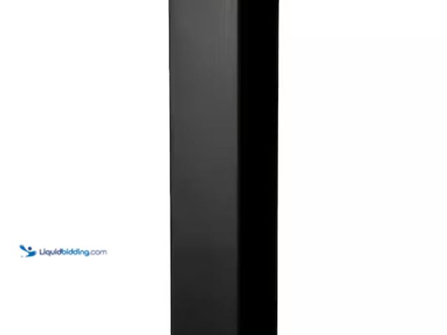 Lot 49-3614766 - Deckorators 4 in. x 4 in. x 39 in. Black PVC Composite Post Sleeve and Trim Kit, Model # 701208, Unu...