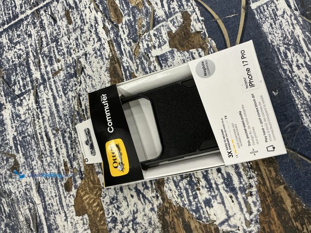 Lot 49-5558913 - OtterBox iPhone 17 Pro Commuter Series Case - Black: Wireless Charging Compatible MODEL:840434710126...