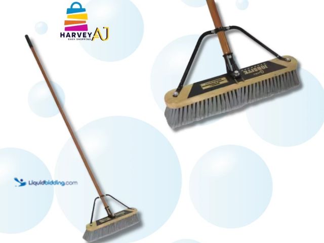 Lot 49-5413329 - Quickie 18 in. MS Push Broom (2pack) New