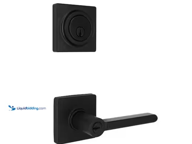 Lot 49-1566853 - Defiant Tonebridge Matte Black Single Cylinder Combo Pack Square Series, Model # 32MS3X9D91, Unused ...