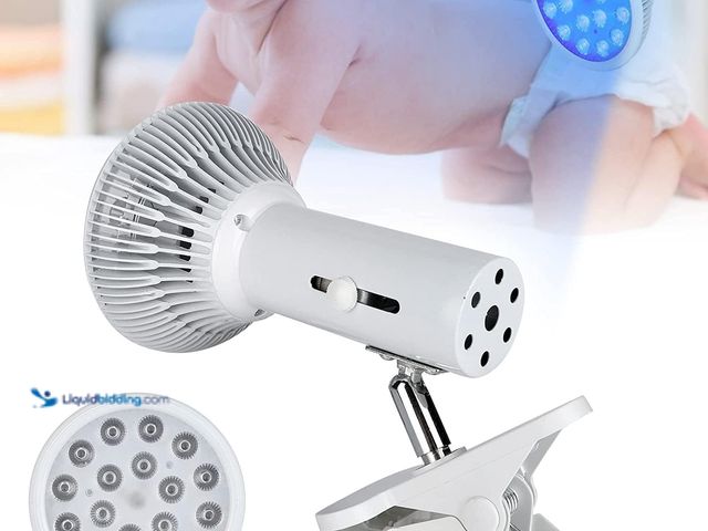 Lot 49-5435620 - Jaundice Light Therapy Newborn Baby Infant Portable Blue Lamp for Physical Jaundice Skin Care Machin...