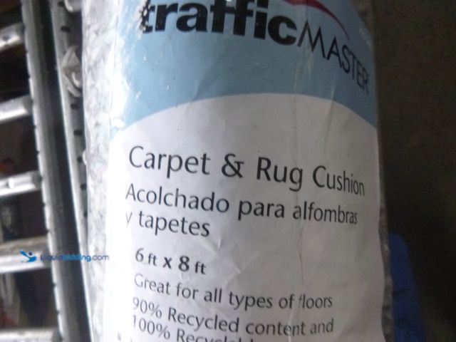 Lot 49-1514899 - TrafficMaster 6 ft. x 8 ft. 5 lb. Density Premium Plush Rug Pad Model # 150553557-68, Unused  Ref#HD...