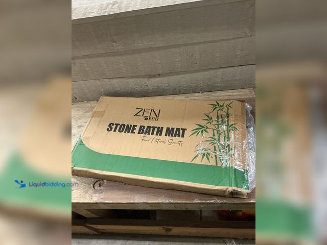 Lot 49-5463444 - Stone Bath Mat. Item is Unused