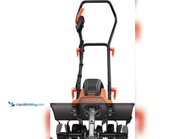 Lot 49-3523079 - Tacklife Advanced Tiller, 18-Inch Electric Tiller, Tiller Cultivator. Model #TGTL01A. New/factory se...