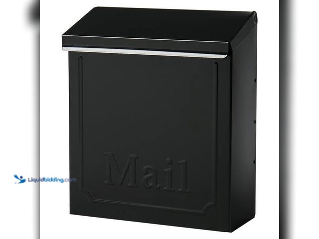 Lot 49-5454044 - Architectural Mailboxes
Townhouse Black, Medium, Galvanized Steel, Locking, Vertical, Wall Mount Ma...