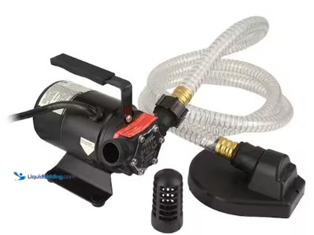 Lot 49-3631351 - Everbilt 1/10 HP Non-Submersible Self-Priming Transfer Pump Model: EBTP1 Slightly Used Has Attachmen...
