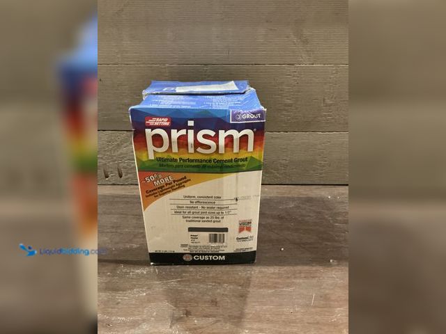 Lot 49-3527472 - Prism #19 Pewter 17 Lb. Grout - Custom Building Products Unused