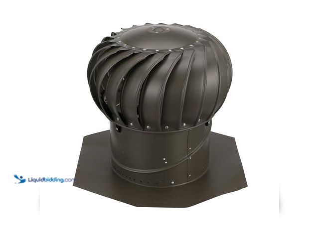 Lot 49-5477825 - Air Vent
12 in. Weatherwood Aluminum Internally Braced Wind Turbine (dusty) Unused