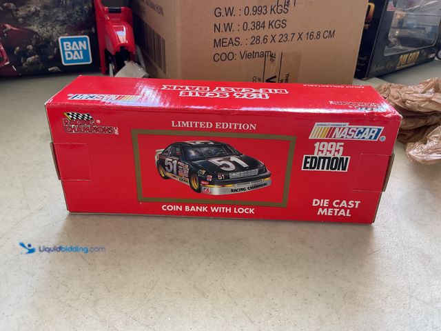 Lot 49-5515050 - Other RACING CHAMPIONS LIMITED EDITION COIN BANK CAR 1/24 SCALE DIECAST NEW IN BOX #51 ALLIANCE RACI...