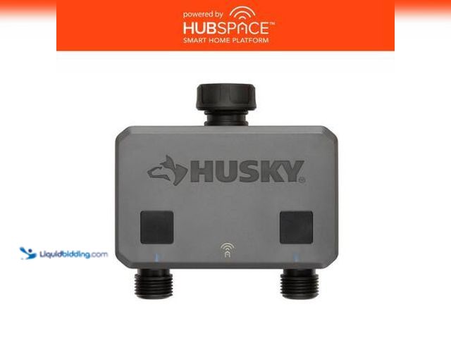 Lot 49-5554080 - Husky Smart Watering Timer for Irrigation and Sprinklers Powered by Hubspace New
