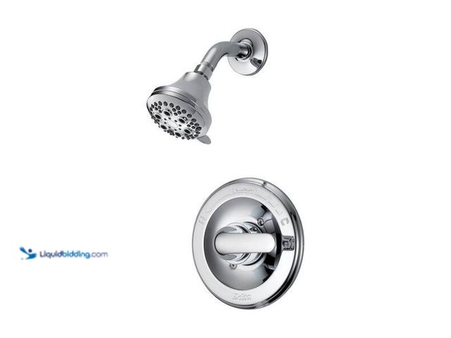 Lot 49-5446829 - Delta
Classic Single-Handle 5-Spray Shower Faucet with Stops in Chrome (Valve Included). Item is us...