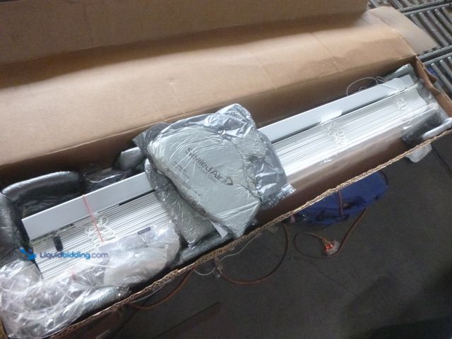 Lot 49-1518289 - Levolor 2 Inch Motorized White Faux Wood Blinds (24in W.  x 36 L.) Model #205177118, Unused  Ref#HD0...