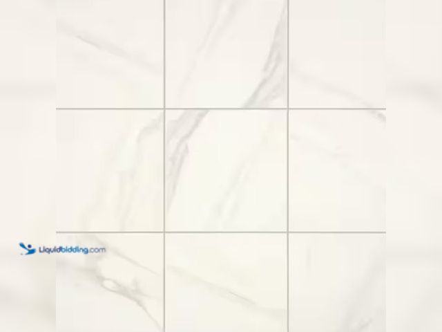 Lot 49-1623495 - APPROX. (494) SQ FT OF Daltile Selwyn Bianco Calacatta 12 in. x 12 in. Glazed Porcelain Floor and Wa...