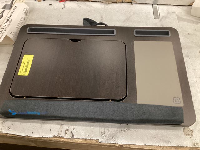 Lot 49-5551825 - Incipio Portable Lap Desk Workstation with Ergonomic Cushioned Base, Built-in Mouse Pad, Tablet and ...