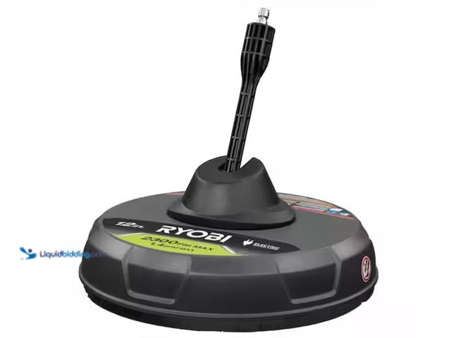 Lot 49-1575743 - RYOBI
12 in. 2,300 PSI Electric Pressure Washers Surface Cleaner, Model # RY31012,   Ref#AHDSB0205