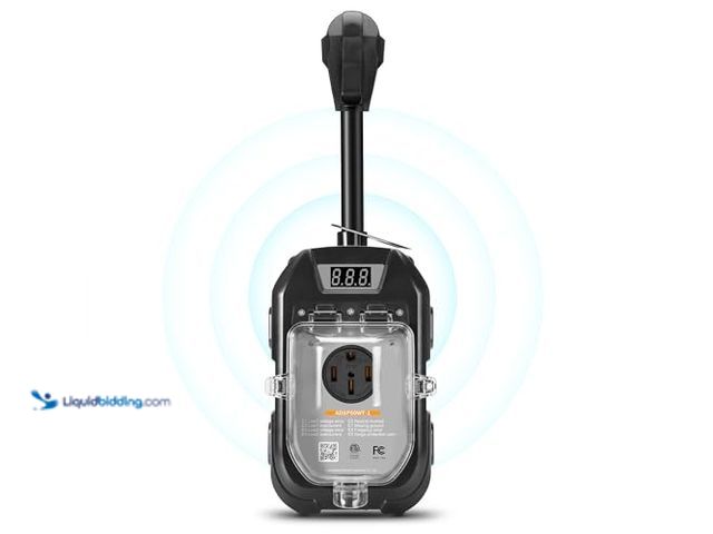 Lot 49-3600295 - RV Surge Protector 50 Amp Waterproof (Wi-Fi with in-app) Circuit Analyzer & Fault Detection, High/Lo...