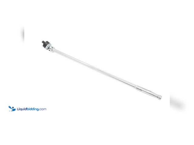 Lot 49-5406785 - Husky 1/2 in. Drive 24 in. Ratcheting Breaker Bar, Model # H12RATBB24, Used, Scuffs/Scratches.