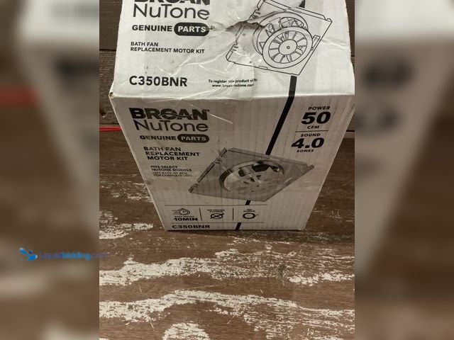Lot 49-3565622 - Broan-NuTone Genuine Replacement Motor Wheel for 696N Ventilation Fan, 50CFM, 4.0 Sones. Model # C35...