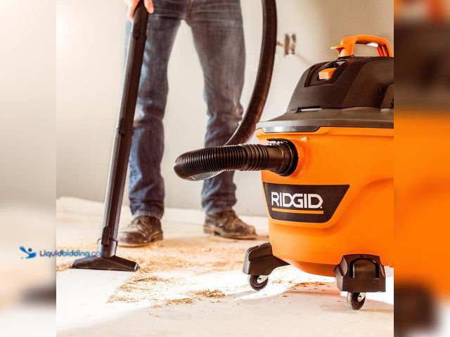 Lot 49-5453179 - RIDGID 9 Gal. 4.25 Peak HP NXT Shop Vacuum Wet Dry Vac. [Model # HD09001] Used.