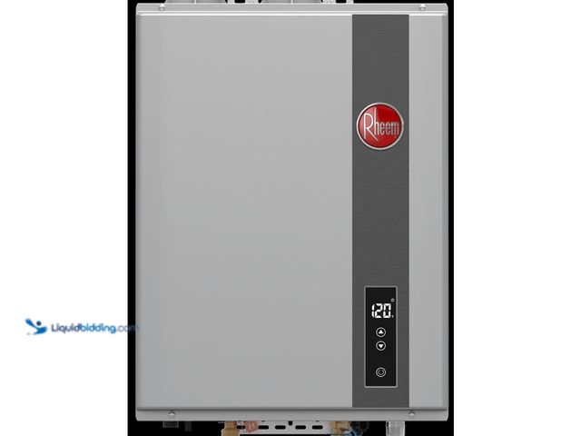 Lot 49-1630714 - RTGH Super High Efficiency 8.4 GPM Indoor Condensing Tankless Water Heater (Natural Gas), Model #RTG...