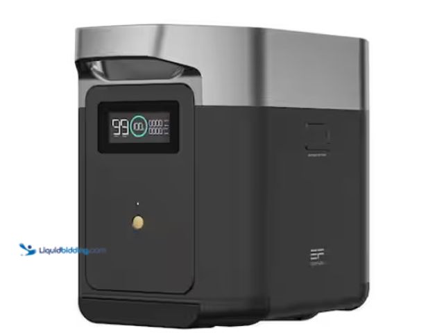 Lot 49-1541495 - EcoFlow 1024-Watt Continuous/2048-Watt Peak Output DELTA2 Push Button Start Smart Extra Battery for ...