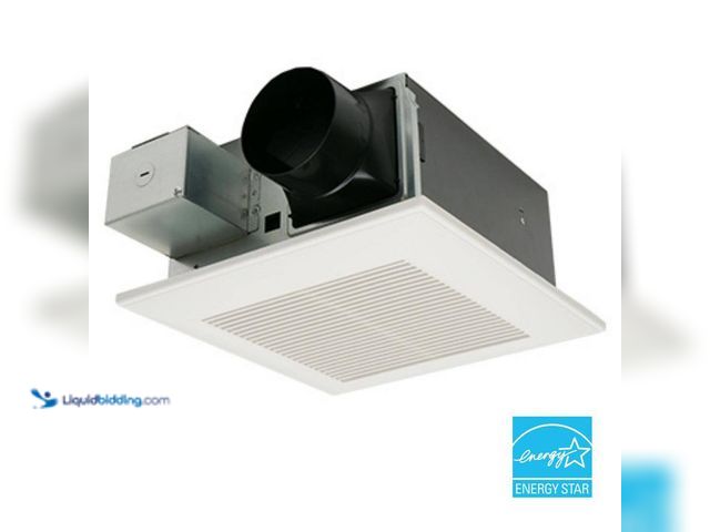 Lot 49-5414818 - panasonic WhisperFit DC, Pick-A-Flow 50,80,110 CFM ENERGY STAR Quiet Ceiling Bathroom Exhaust Fan w/...
