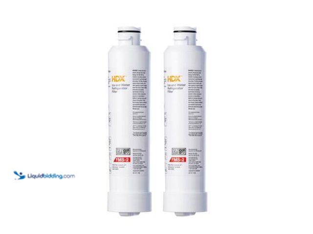 Lot 49-5544467 - HDX FMS-2 Samsung HAF-CINS Premium Refrigerator Water Filter Replacement (2-Pack). Model # 107019. U...