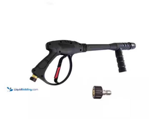Lot 49-5555398 - DEWALT
Spray Gun with Side Assist Handle, M22 Connections for Cold Water 4500 PSI Pressure Washer, ...