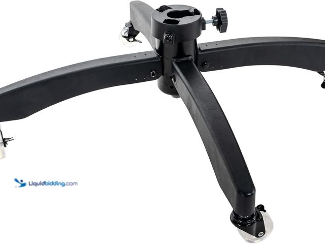 Lot 49-3538905 - [Universal Rolling Christmas Tree Stand] - Adjustable to Fit Fake Trees Up to 9 Feet Tall | Tree Kee...