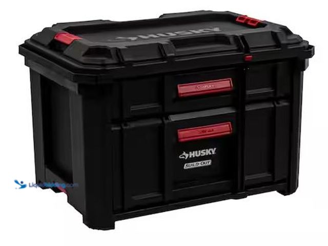 Lot 49-5486866 - Husky
Build-Out 22 in. Modular Tool Storage 2-Drawer Tool Box Internet # 327596541
Model # HKY2285...